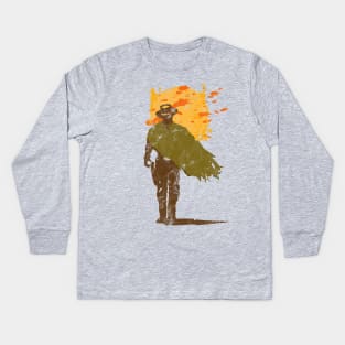 High Noon Hero Kids Long Sleeve T-Shirt